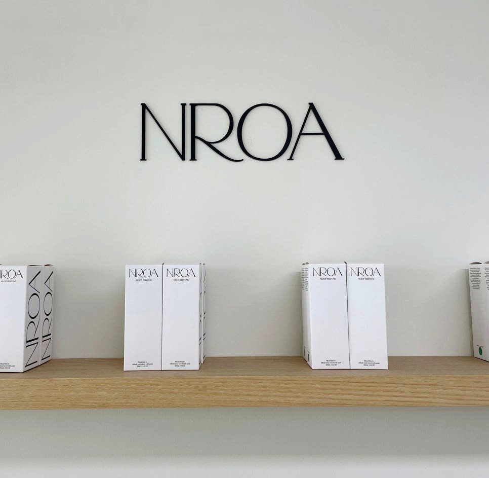 수원 행궁동 NROA 느로아 향수공방 브랜드 진열