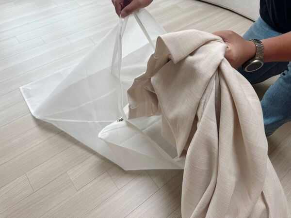 세탁망에 넣어 세탁