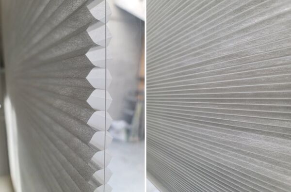 허니콤 쉐이드 단면